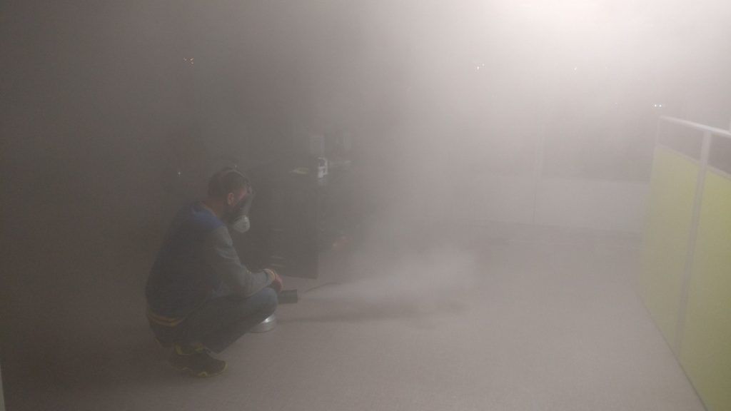 Сухой туман от запахов. Обработка сухим туманом в Старом Осколе.